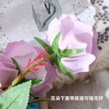 Моделирование розовая головка Материал Украшение Имитация Цветочная головка