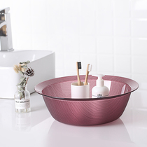 Wedding washbasin a pair of dowry high-grade plastic household water basin female private net red small basin wash private women
