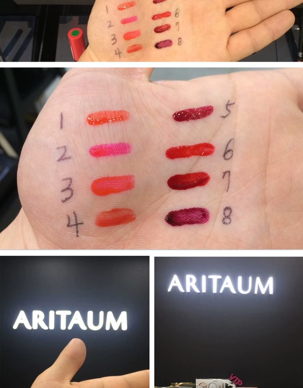 Spot Korea ARITAUM Amore Tint in Water Lip Gloss Lip Gloss Lip Gloss 2017 Mới - Son bóng / Liquid Rouge 	son bóng không màu của nhật	