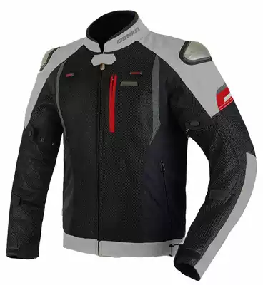 Fan Chen BENKIA summer men's and women's titanium alloy locomotive riding suit mesh anti-wrestling suit racing riding suit