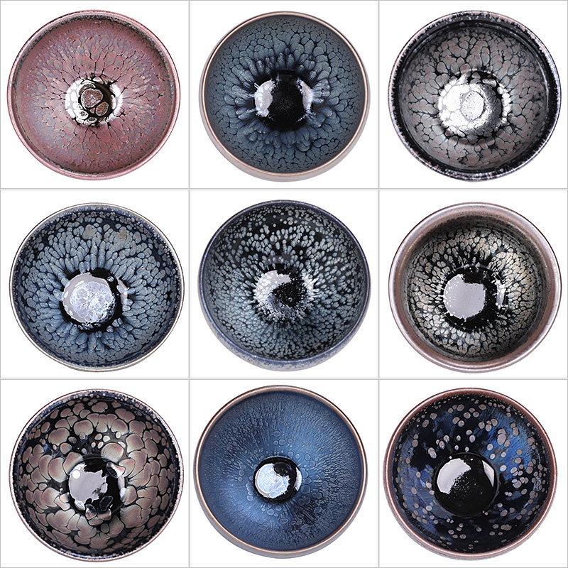 Jianyang Jianzhan pure handmade Tianmuzhan Jian kiln iron tire oil drip tea cup master cup single cup men's large tea cup