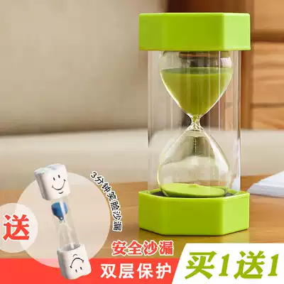 Hourglass timer children anti-fall time 30 60 minutes creative funnel sand bottle home decorations ornaments