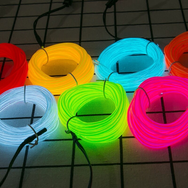 Cheese Loled Cold Light Line Shake Sound The Same Flexible Lamp Decoration Stage Gala Street Dance Performance Fluorescent