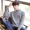 Phiên bản Hàn Quốc của nam giới tự tu luyện màu rắn nửa cao cổ áo len áo len mùa thu và mùa đông chạm đáy áo sơ mi bó sát áo len nam quần áo
