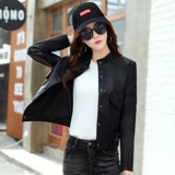 Короткая весенняя осенняя стеганая полиуретановая куртка, увеличенная толщина