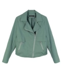 Зеленая короткая куртка, осенний корсет для отдыха, в стиле Шанель