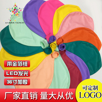 Bar violence balloon atmosphere props LED luminous balloon 36 inch super thick violence balloon custom LOGO