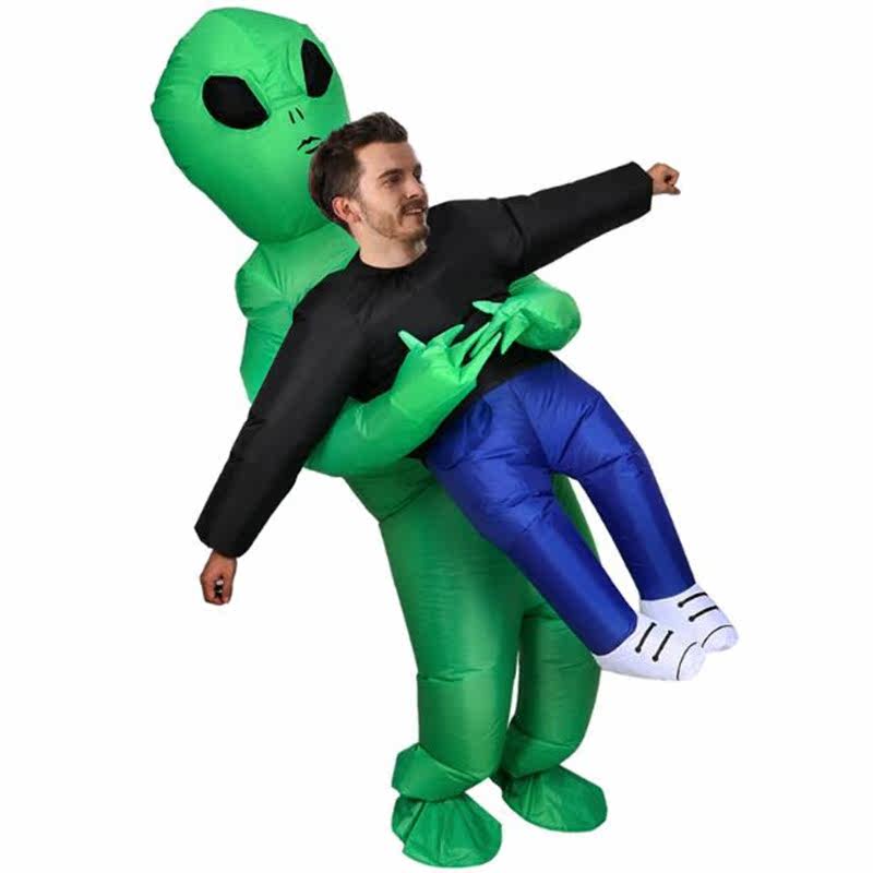 Bar ET Alien Air Model Props Funny Atmosphere Inflatable Puppet Air Model Costume Shake Tone Same Model