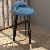 Синяя ткань 70 см легкое роскошное черное золото