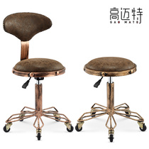 Beauty Stool Large Bench Barber Hair Shop Chair Beauty Hair Shop Beauty Chair Swivel Lift Stool Makeup Hair Salon Pulley Chair