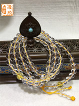 Ling Xin Buddha Edge White Crystal Buddha beads 108 rosary beads Special beads for Vajrasattva practice are available in four sizes