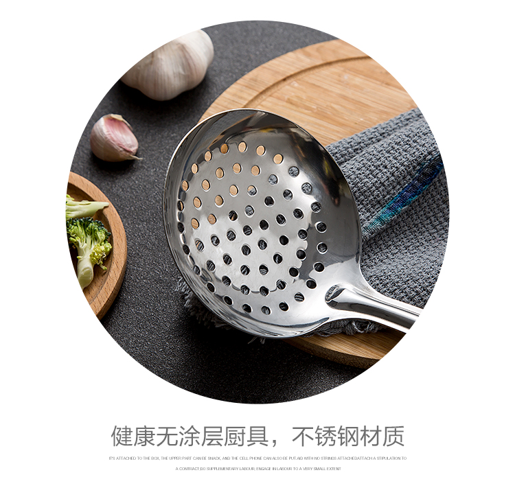 Tao Tao cửa hàng bách hóa nhà inox nồi xẻng muỗng gia dụng dày tay cầm dài dụng cụ nhà bếp không nóng muỗng - Thiết bị sân khấu 	đèn led nhấp nháy ngoài trời