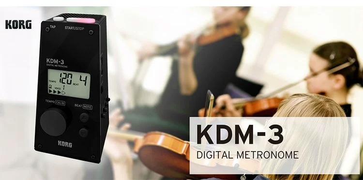 KORG KDM-3 Đàn piano đa năng Violin Cây đàn guitar bằng đồng gió Máy đo điện tử Nhạc cụ điện tử âm lượng lớn - Phụ kiện nhạc cụ