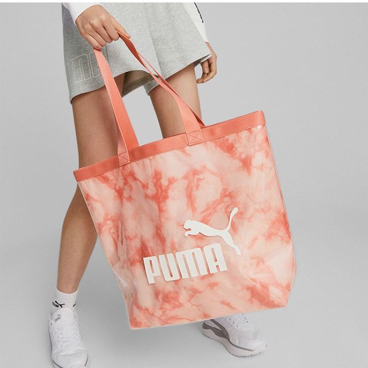 Puma Women's Fashion Printed Casual Large Capacity Tote Bag 07948902