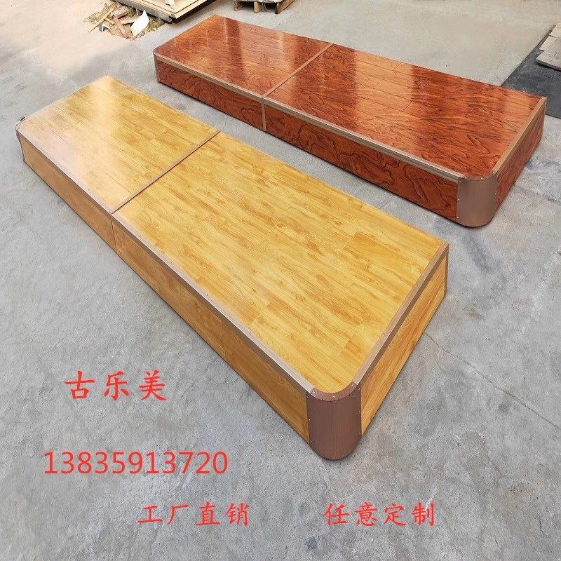 Chair Platform Podium Platform School Terrace Custom Training Structure Speech Desk Campus Classroom Terrace Wooden Frame Steel Frame