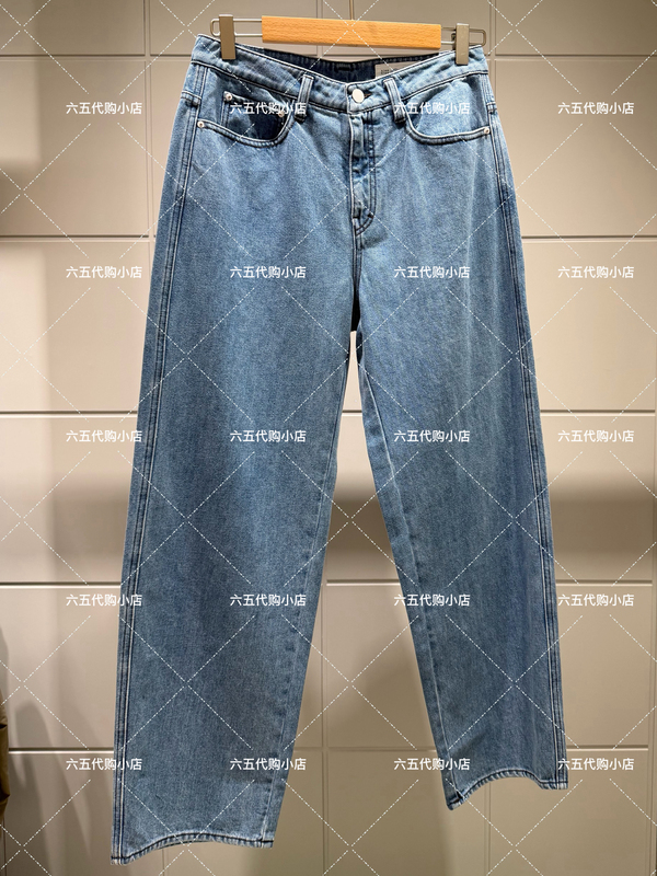 K0263Pa31 Genuine Product from the Exclusive Store, Winter 26, Eco-Friendly Cotton, Non-Stretch, Brushed Denim, Straight-Leg Pants, Original Price 1750