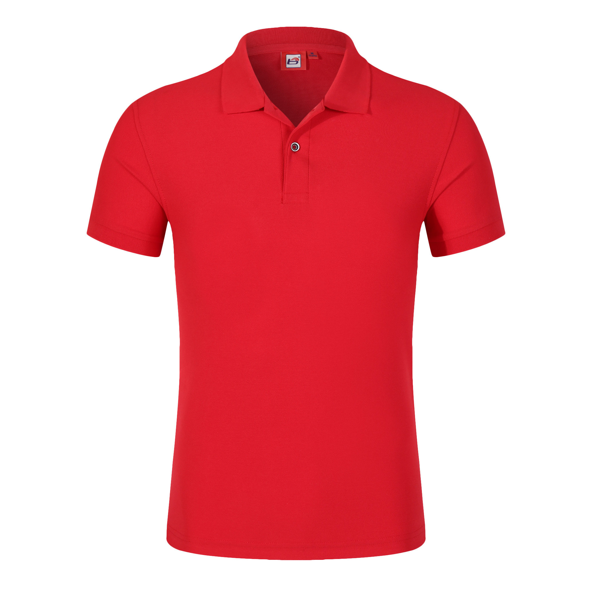 Workwear Custom Polo Shirts Custom Corporate Culture Advertising Shirt Lapel Cotton T-Shirt Short Sleeves Embroidered Logo