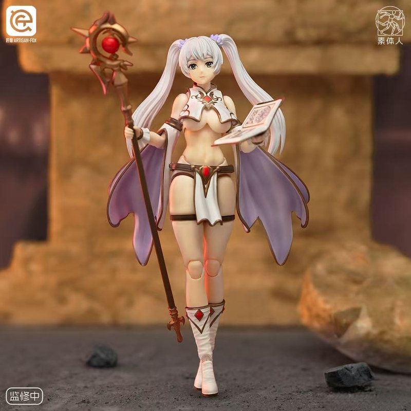 [in Stock] Master Fox Magician Lily Shaya Battle Record Movable 1/12 Scale Action Figure