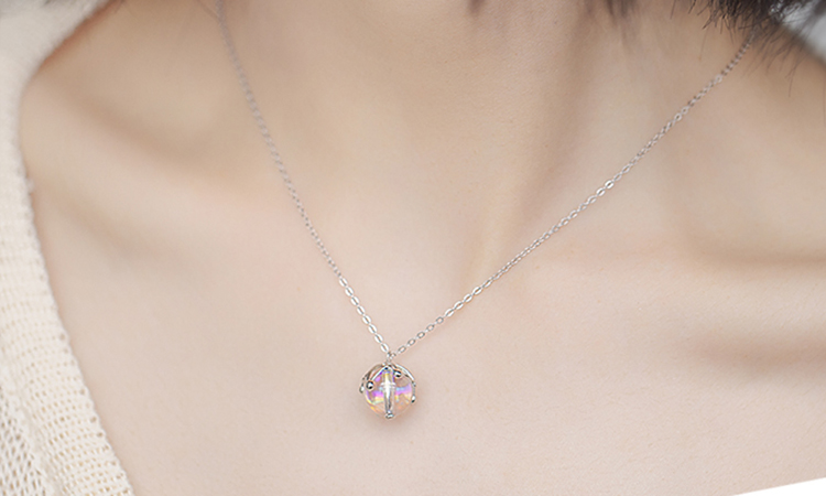 花芽新品,蒹葭项链清新文艺