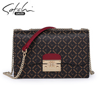 Sachchi Woman Bag New Bag Superior Texture Foreign Air Single Shoulder Bag Lady Large Capacity Diagonal Satchel Women Small Square Bag Tide