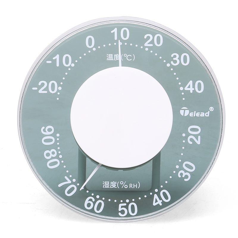 High-precision domestic temperature and humidity meter inner dry wet thermometer hygrometer desktop hanging greenhouse temperature and humidity meter