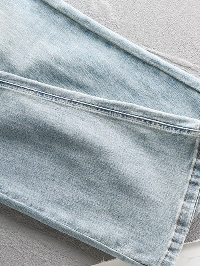 Flared Jeans for Women, Slim Fit, Stretchy, High-Waisted, Butt-Lifting, 2026 Spring New Style, Light Blue, Petite Flared Pants