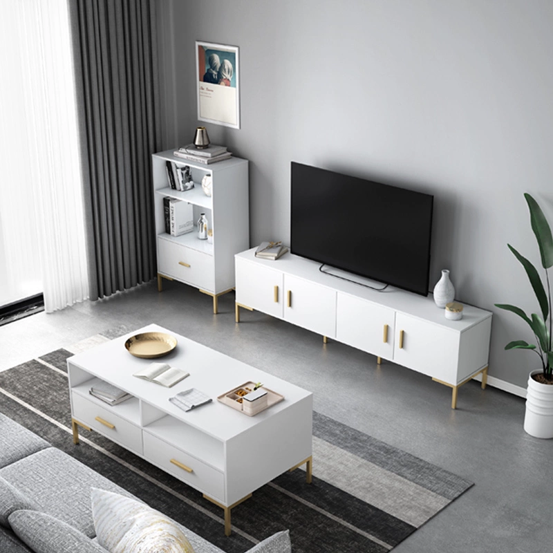 Ánh sáng sang trọng tủ TV Bắc Âu đơn giản hiện đại căn hộ nhỏ phòng khách TV tủ trong hậu hiện đại đơn giản kinh tế châu Âu - TV