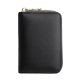 Anti-degaussing card holder men's and women's zipper multi-card bank ID card holder large-capacity driver's license compact card holder wallet