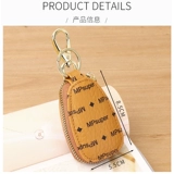 Ключница, универсальная маленькая вместительная и большая сумка через плечо, универсальный брелок с молнией, Южная Корея, простой и элегантный дизайн