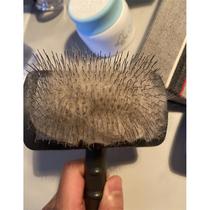 Needle comb for dogs and cats pet grooming comb knot removal fluffy hair brush