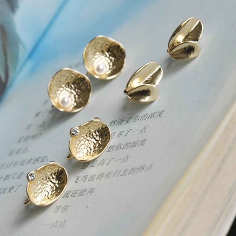 (Qiujia) DIY ear pin ear clip accessories European and American foreign trade original single jewelry new