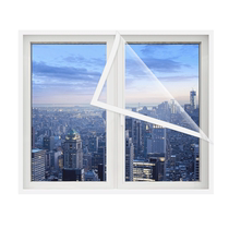 Window windshield artifact transparent winter window sill indoor building insulation film to prevent cold double-layer thermal window to leak air in winter