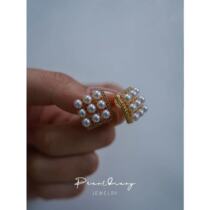 3 5 4mm white blood cell sheet pure silver with retro wind ear spikes