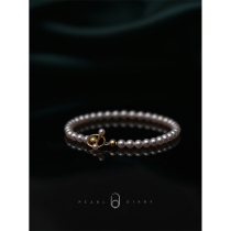  Natural pearl bracelet k gold freshwater Aurora Zhengyuan temperament simple bracelet