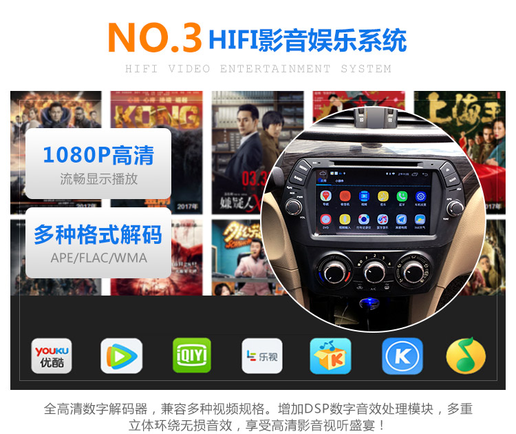 Suzuki Kaiyue nguyên bản dành riêng cho Android DVD độ nét cao điều hướng màn hình lớn tích hợp máy đảo ngược hình ảnh GPS - GPS Navigator và các bộ phận định vị xe hơi