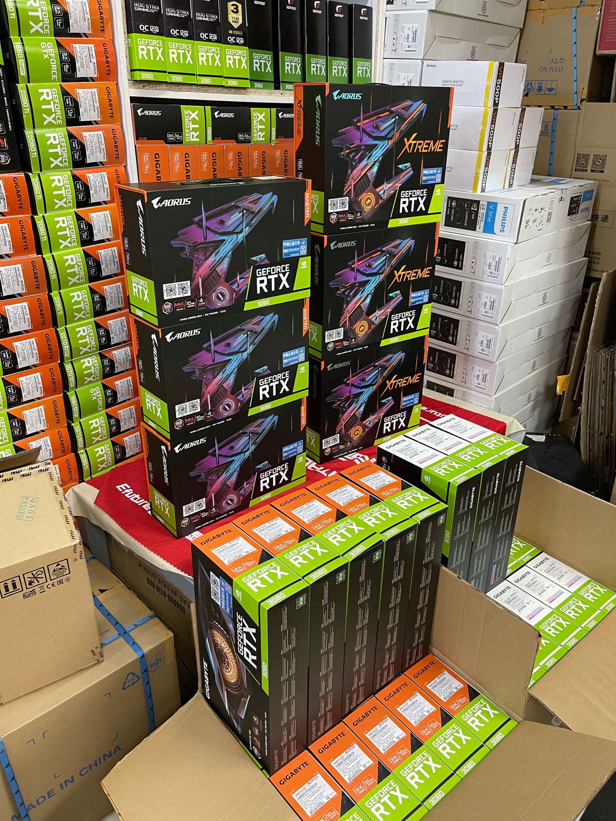 RTX3070TI 8G electric race game to eat chicken computer flagship version graphics card new original dress 3070TI