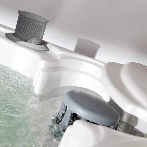 Вилла на открытом воздухе двойной личный массаж для серфинга ванна садовый балкон большой открытый спа -термотерапия спа -курортный пузырь