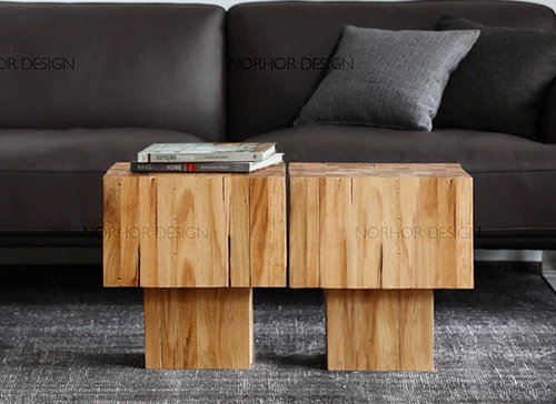 Творческий квадратный сплошной древесина