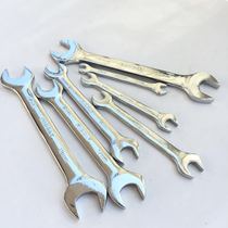  Mirror polished dumb wrench Double-headed dumb wrench set Open wrench set set hard wrench board