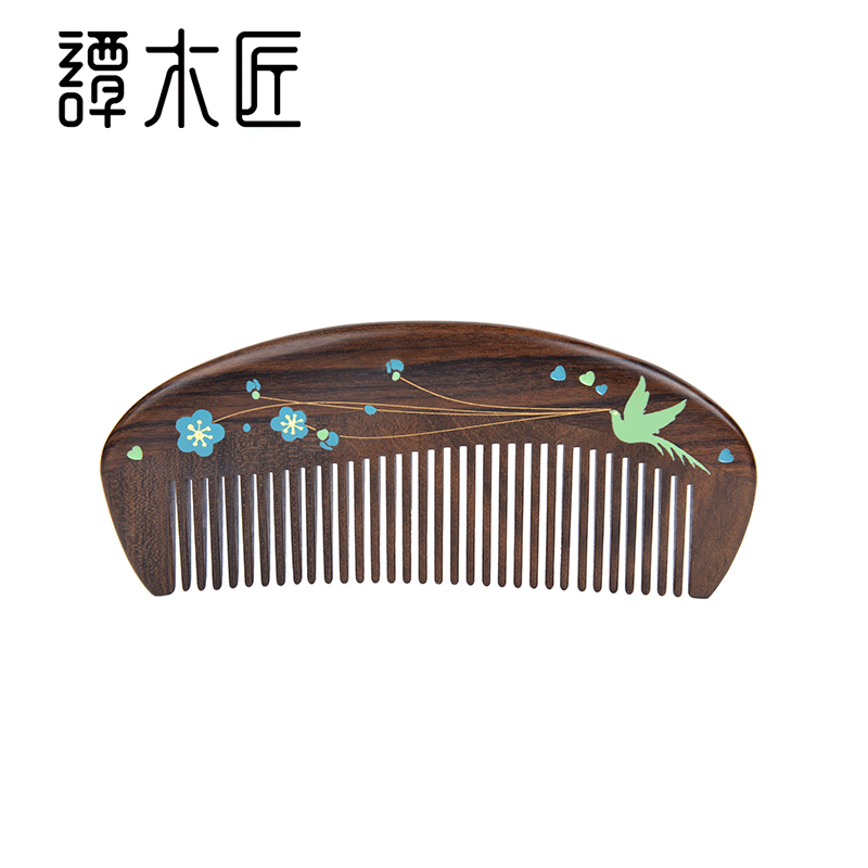 Tan Carpenter Gift Box Ome Personal Clean Care Hair Care Creative Gift Gift Natural Massage Wooden Comb