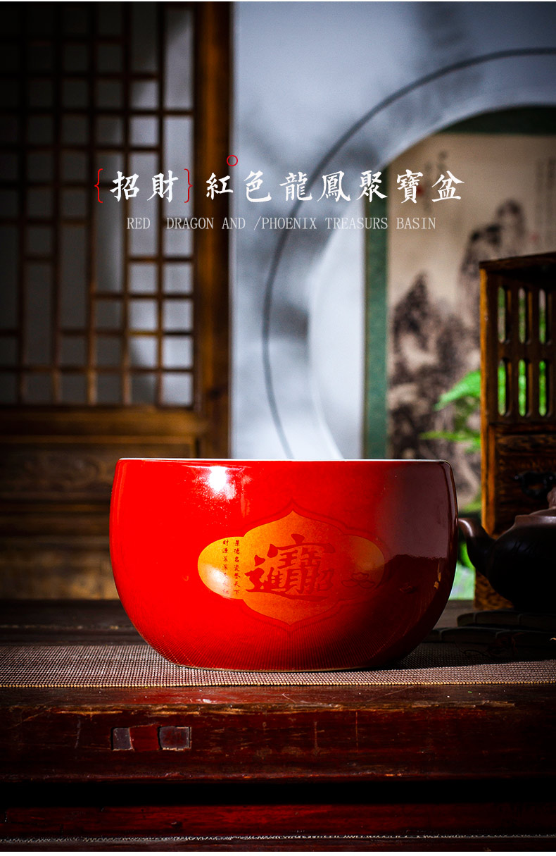 Jingdezhen ceramics cornucopia furnishing articles rich ancient frame home decorate the sitting room porch handicraft opening gifts