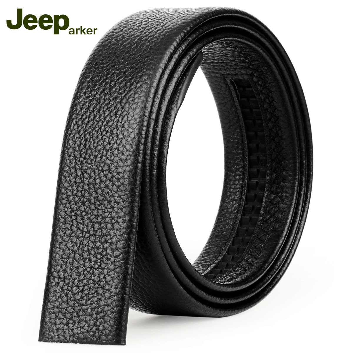 Headlayer cow leather genuine leather male not taking the lead with body automatic buckle pants with men's middle-aged belt without head strap business