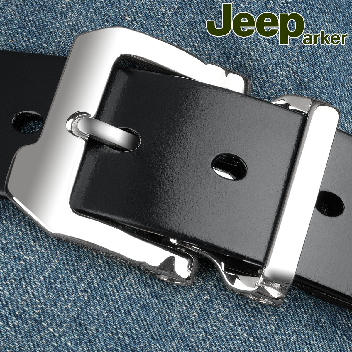 Stainless Steel Strap Man Genuine Leather Head Layer Pure Cow Leather Needle Buckle Business Casual Youth Middle-aged Personality Jeans Belt