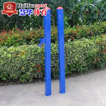 New outdoor competition-type tennis post in-line tennis pillar ground-buried type tennis shelf with net