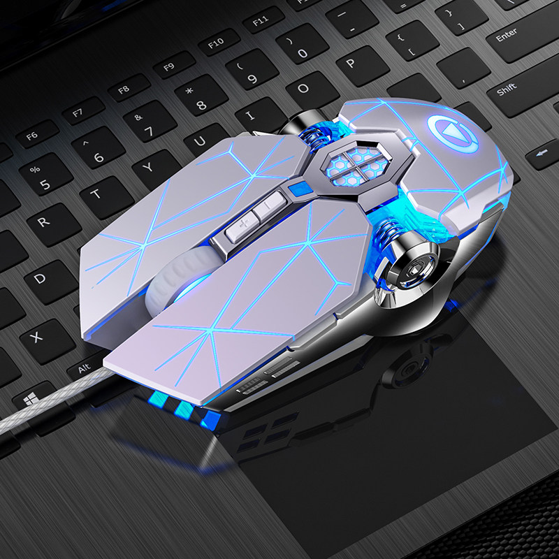 Small Razer Brand Computer Applicable Game Mouse Macro Machinery Cable silent notebook desktop macro