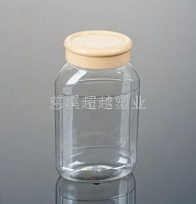 Premium lid flat honey bottle 500g pollen bottle 250g PET jam bottle(GJ003)