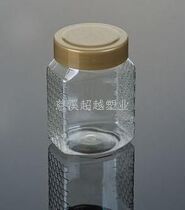 300g next to a honeycomb square honey bottle jam bottle upscale is very thick (d 5)