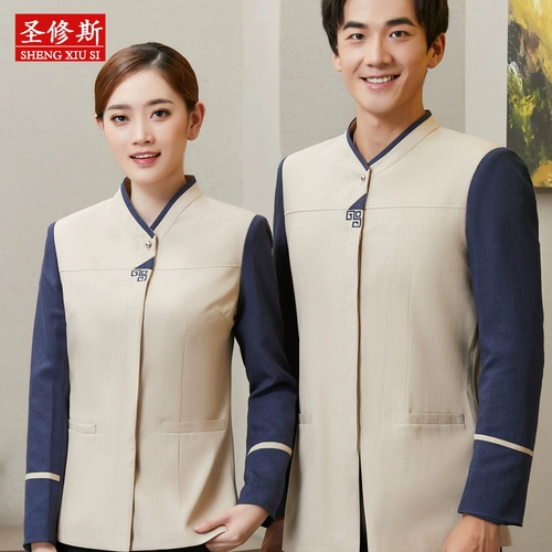 Демисезонный лонгслив для отеля для работы, пуховик, комплект