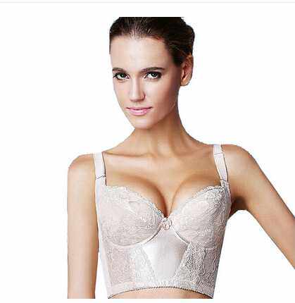 Middle vein Laca LACA meme underwear homo-in side collecting side breast milk long bra 