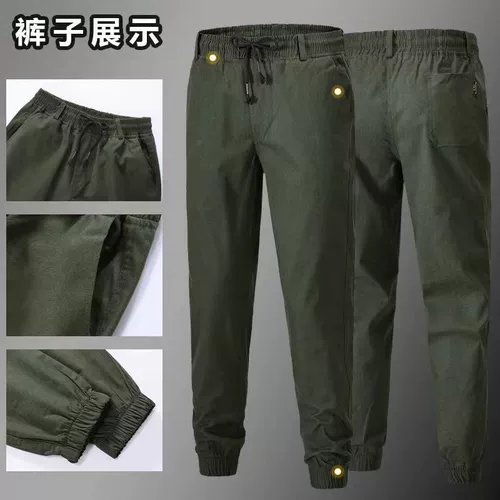 Хлопковый осенний износостойкий комбинезон, защита от ожогов